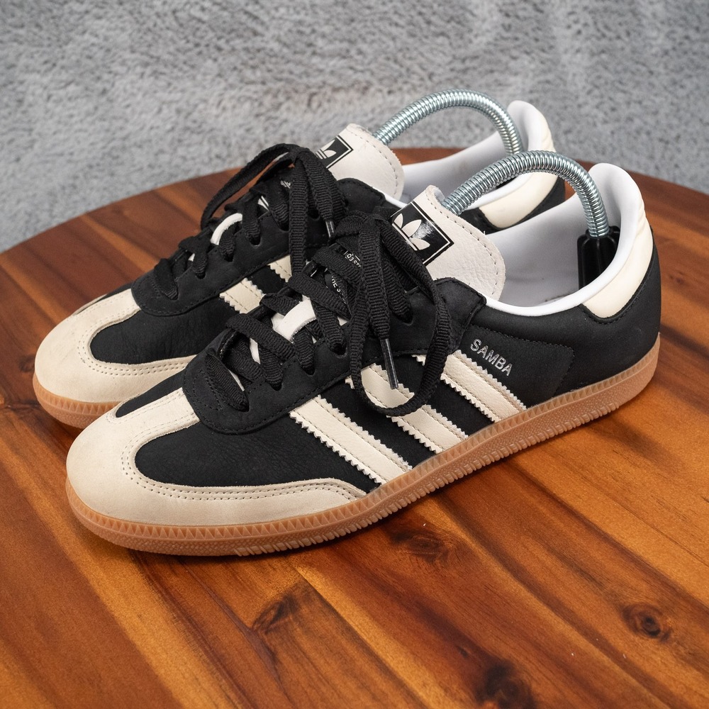 Adidas Samba OG Black Wonder White IE5836 Women's Size 8.5 - Picture 3 of 7